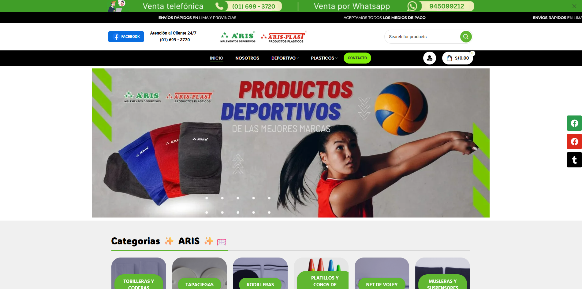 Web Aris Perú