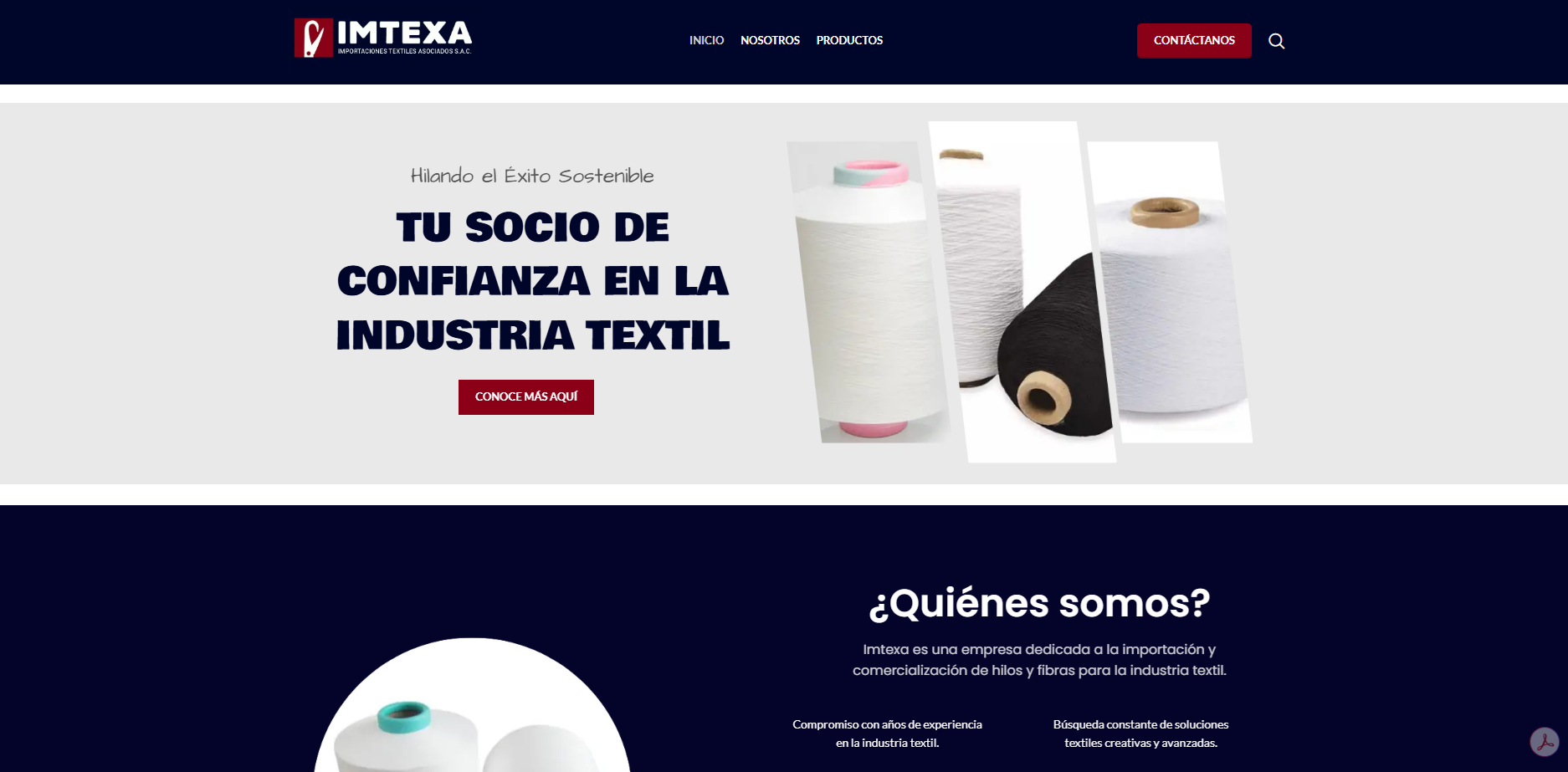 Web Importaciones Textiles Asociados S.A.C.